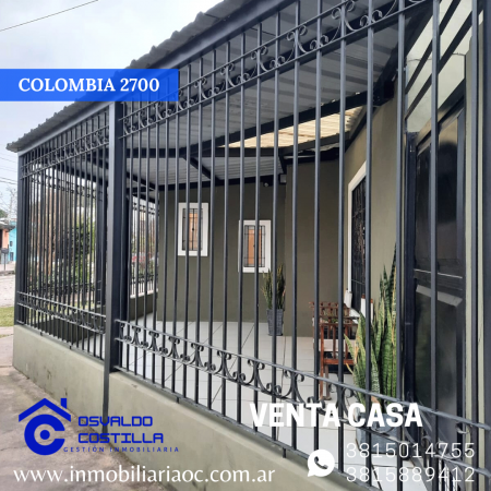 Venta hermosa casa esquina en Colombia al 2700