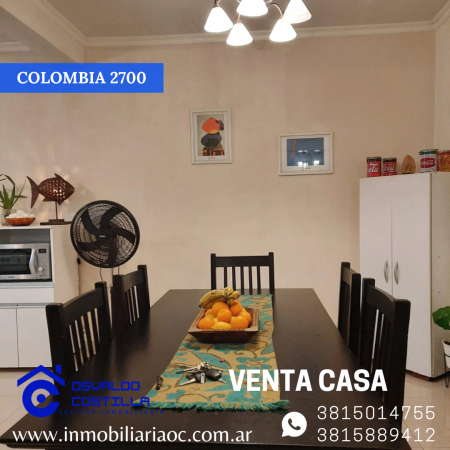 Venta hermosa casa esquina en Colombia al 2700