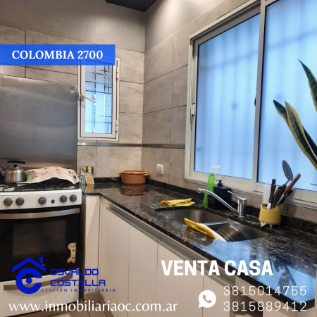 Venta hermosa casa esquina en Colombia al 2700