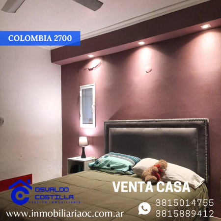 Venta hermosa casa esquina en Colombia al 2700