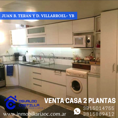 Venta de Casa a dos cuadras de Av. Aconquija -YB (apta para credito hipotecario)