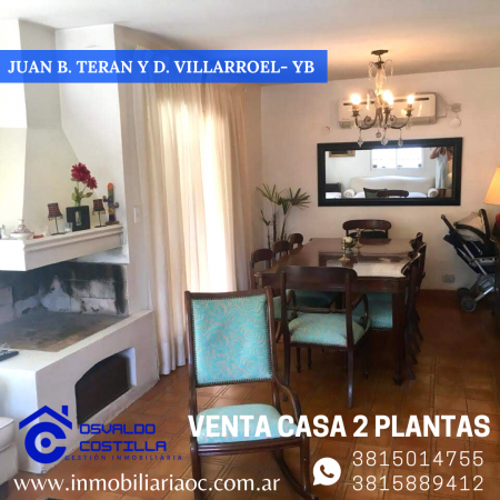 Venta de Casa a dos cuadras de Av. Aconquija -YB (apta para credito hipotecario)