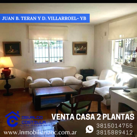 Venta de Casa a dos cuadras de Av. Aconquija -YB (apta para credito hipotecario)