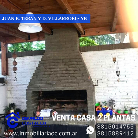 Venta de Casa a dos cuadras de Av. Aconquija -YB (apta para credito hipotecario)