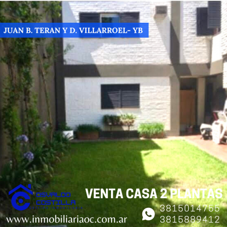 Venta de Casa a dos cuadras de Av. Aconquija -YB (apta para credito hipotecario)