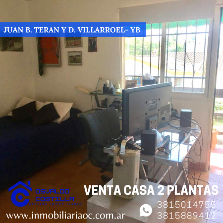 Venta de Casa a dos cuadras de Av. Aconquija -YB (apta para credito hipotecario)