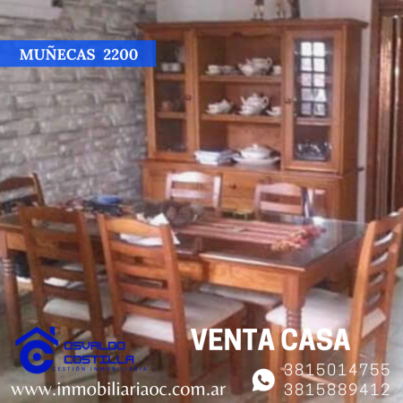 Venta Hermosa casa munecas al 2200