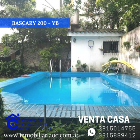 Venta Casa 3 hab. en Psje Bascary al 200 Yerba Buena