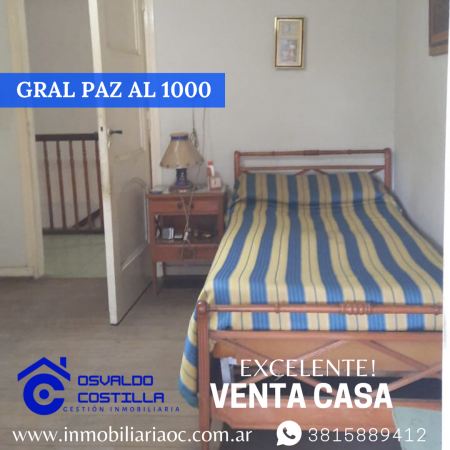 Venta de Importante Inmueble con excelente ubicacion en Gral. Paz al 1000