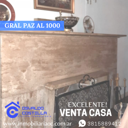 Venta de Importante Inmueble con excelente ubicacion en Gral. Paz al 1000