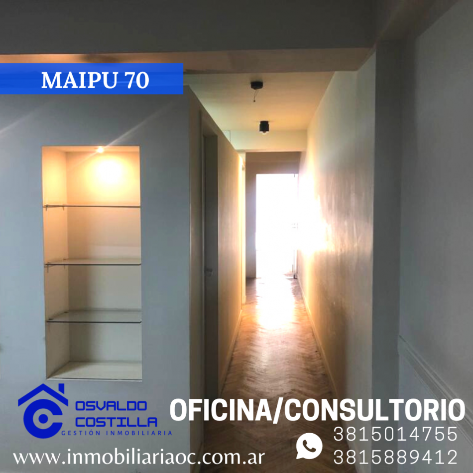 En venta Oficina/Consultorio Semi Amoblado (Maipú 70)