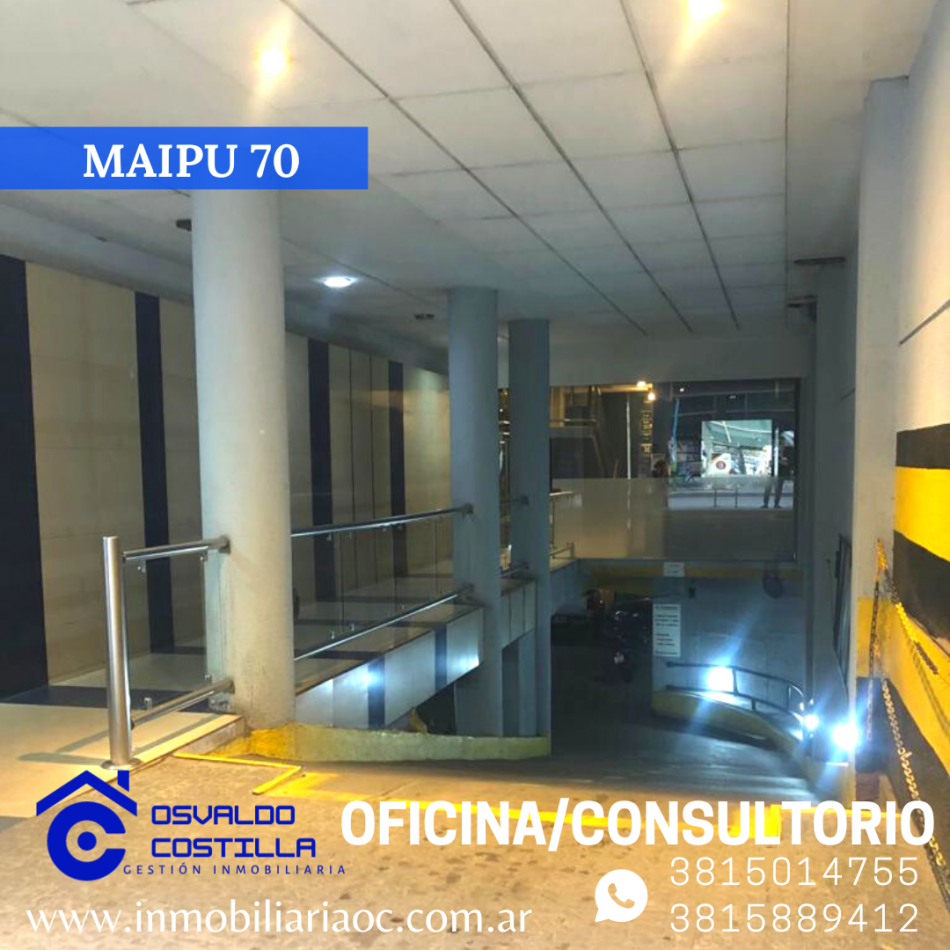En venta Oficina/Consultorio Semi Amoblado (Maipú 70)