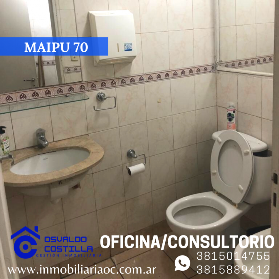 En venta Oficina/Consultorio Semi Amoblado (Maipú 70)