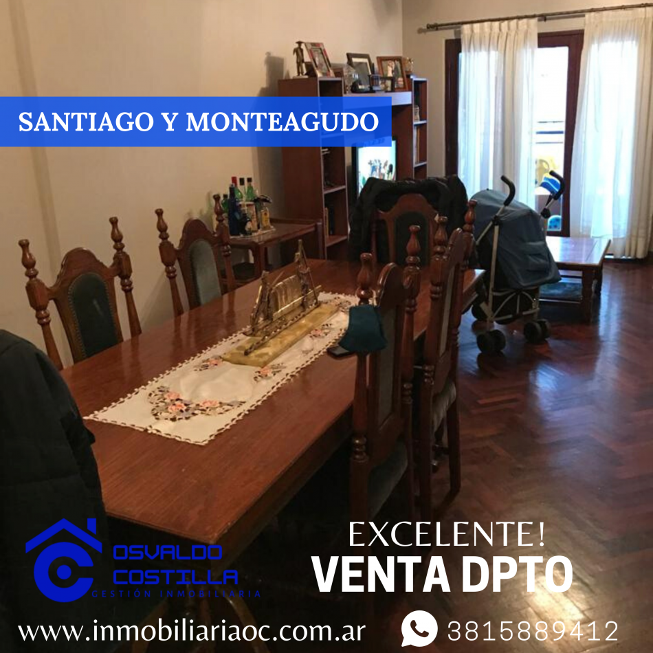 VENTA DPTO 3 HAB - SANTIAGO Y MONTEAGUDO