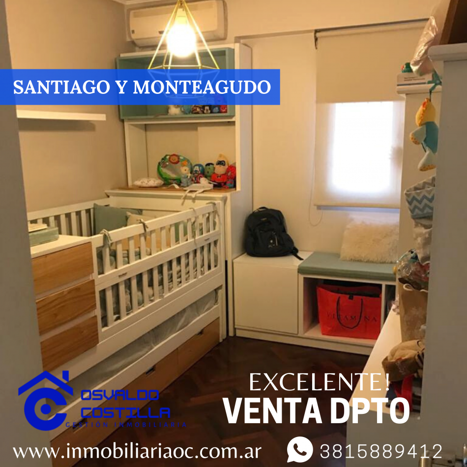 VENTA DPTO 3 HAB - SANTIAGO Y MONTEAGUDO
