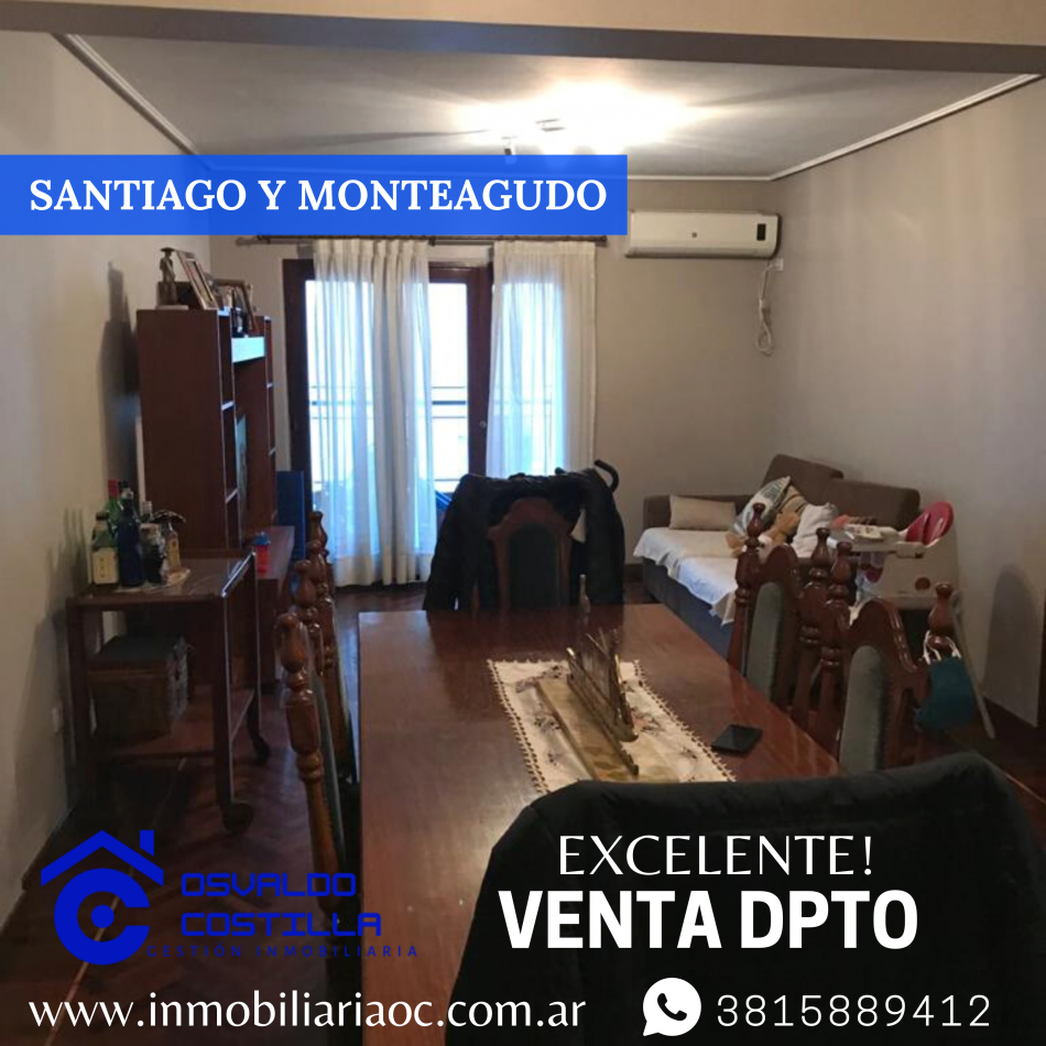 VENTA DPTO 3 HAB - SANTIAGO Y MONTEAGUDO