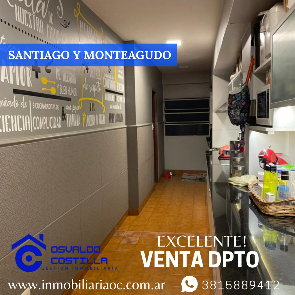 VENTA DPTO 3 HAB - SANTIAGO Y MONTEAGUDO