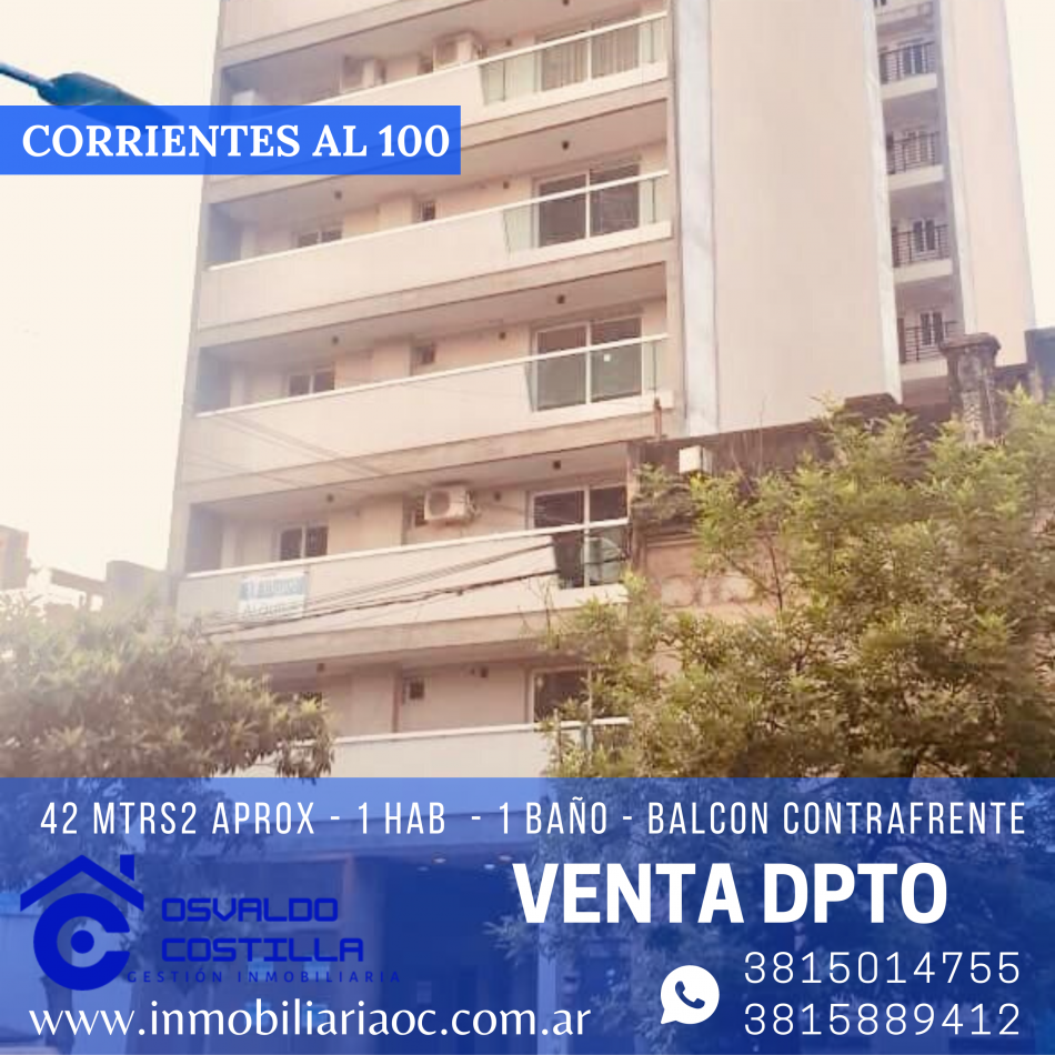 DPTO 1HAB - CORRIENTES AL 100